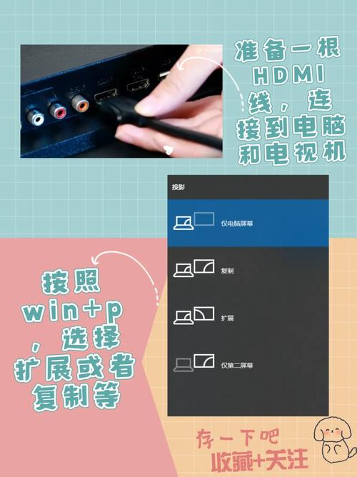 如何将电脑组装到电视上