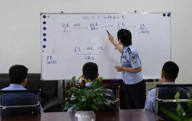 这个培训班一半以上的警官不能露面