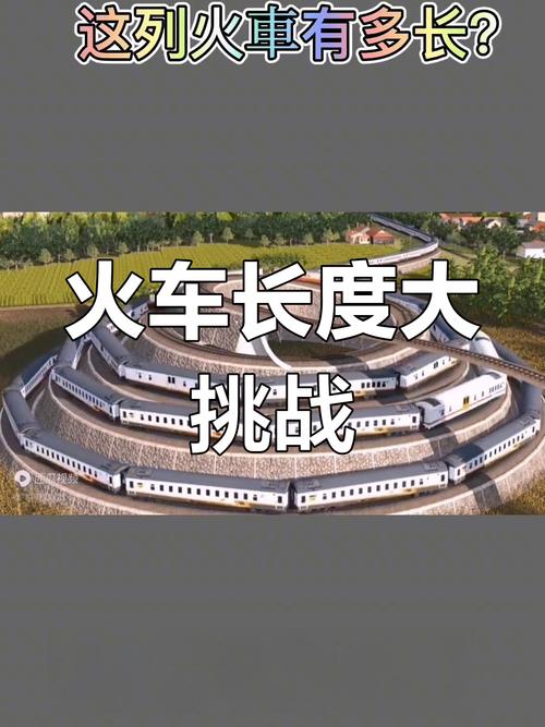 超长火车震撼再现!到底有多少节车厢