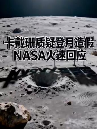 卡戴珊质疑登月造假 NASA火速回应
