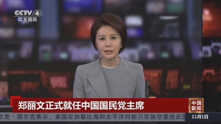 郑丽文就任中国国民党主席