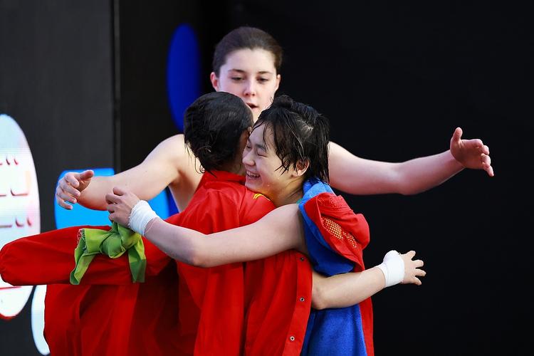 全运会女子双人10米台神仙打架