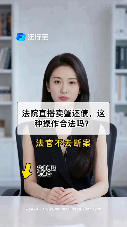 法官直播帮债务人卖螃蟹？法院回应