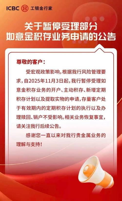 工行建行暂停受理提取实体金条