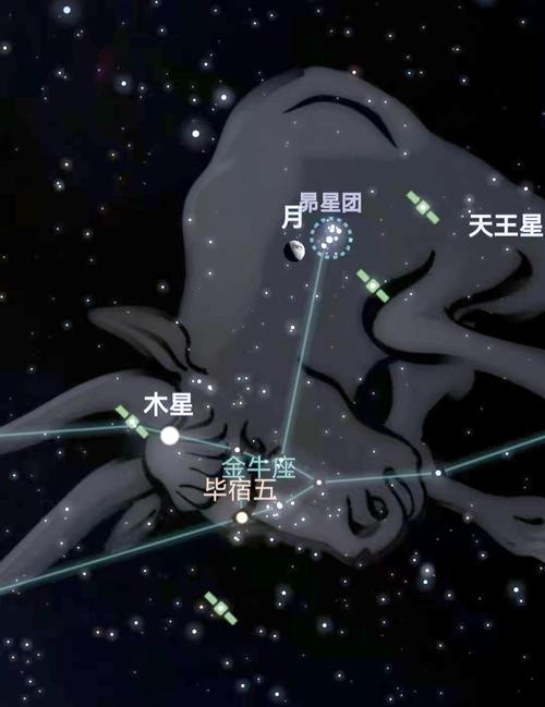11月6日上演月掩昴星团