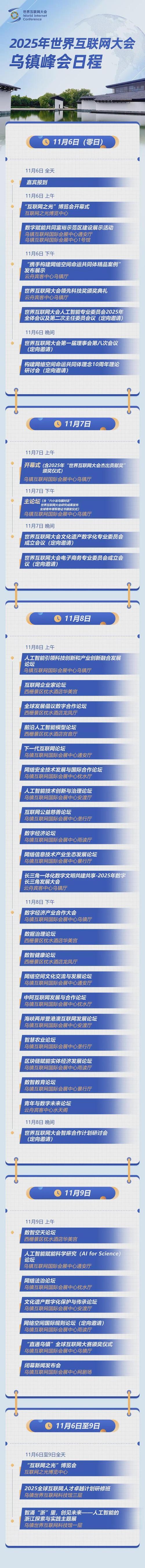 世界互联网大会乌镇峰会将举行