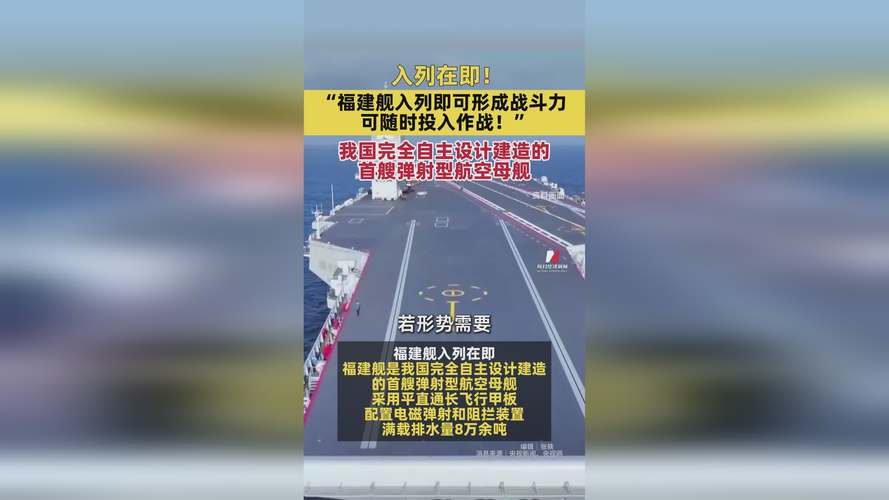 福建舰入列背后的中国大布局