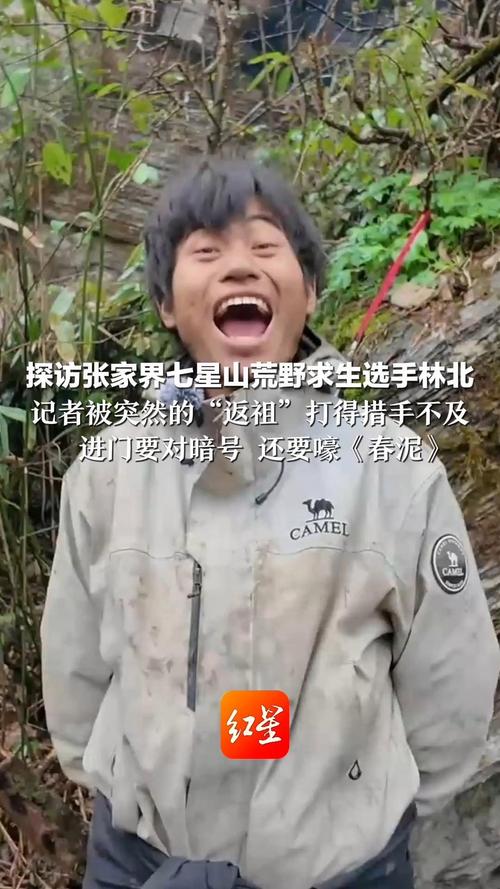 张家界荒野求生选手抓野猪吃到流油