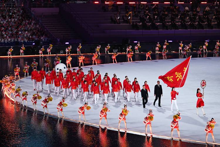 全运会开幕式高清大图来了