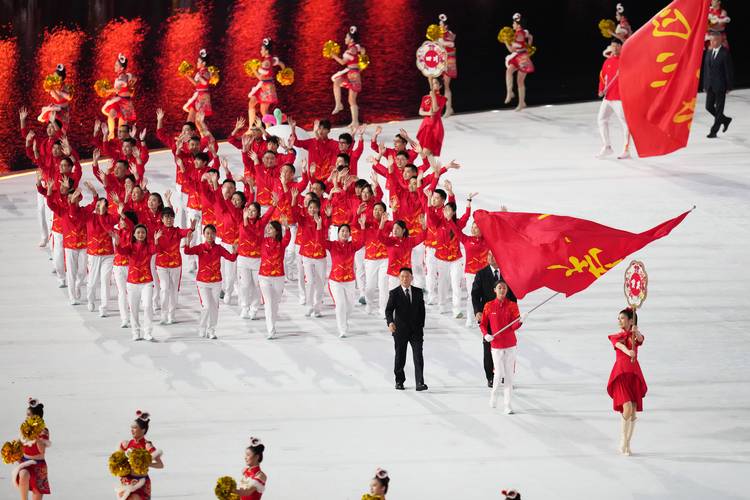 全运会开幕式高清大图来了