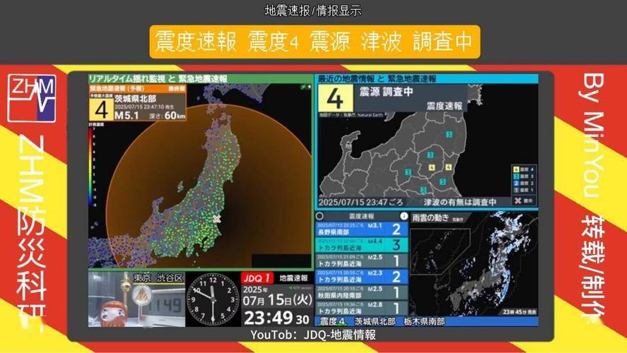 日本本州东部远海发生6.8级地震