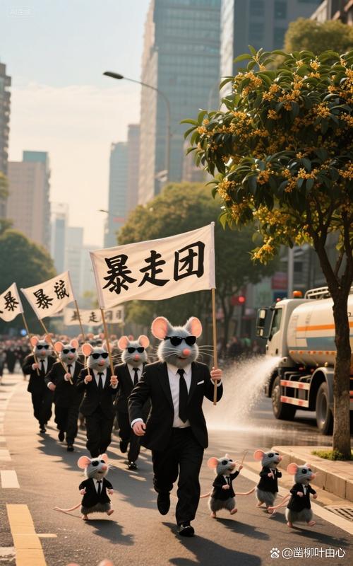 暴走团现身香港 放音乐打扰其他游客