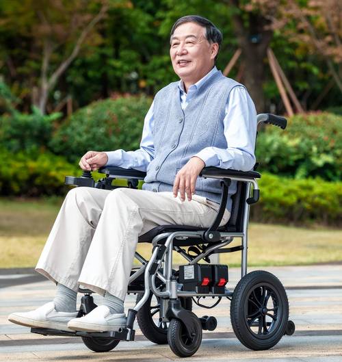 多名老人组团开电动轮椅上高速