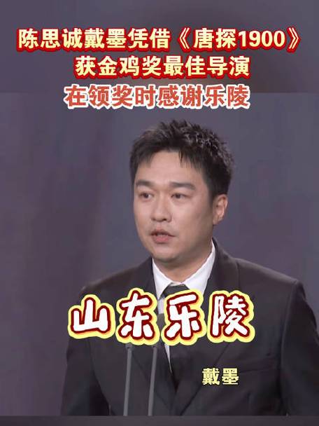 陈思诚戴墨获金鸡奖最佳导演奖