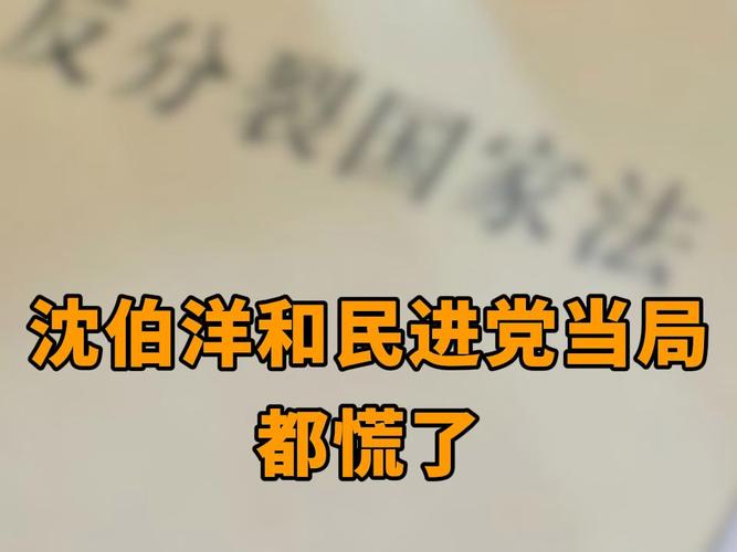 沈伯洋和民进党当局为何都慌了