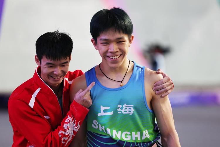 闪耀全运会的青少年