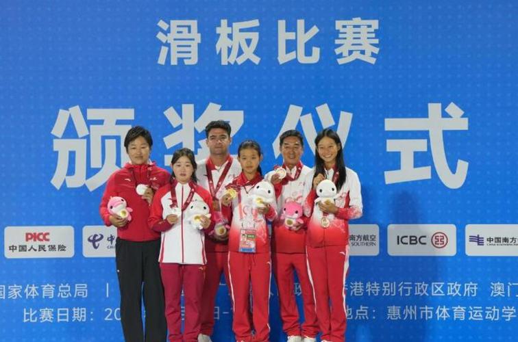 闪耀全运会的青少年