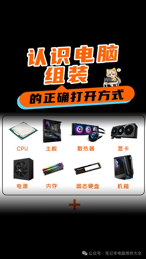 如何组装一台全新电脑