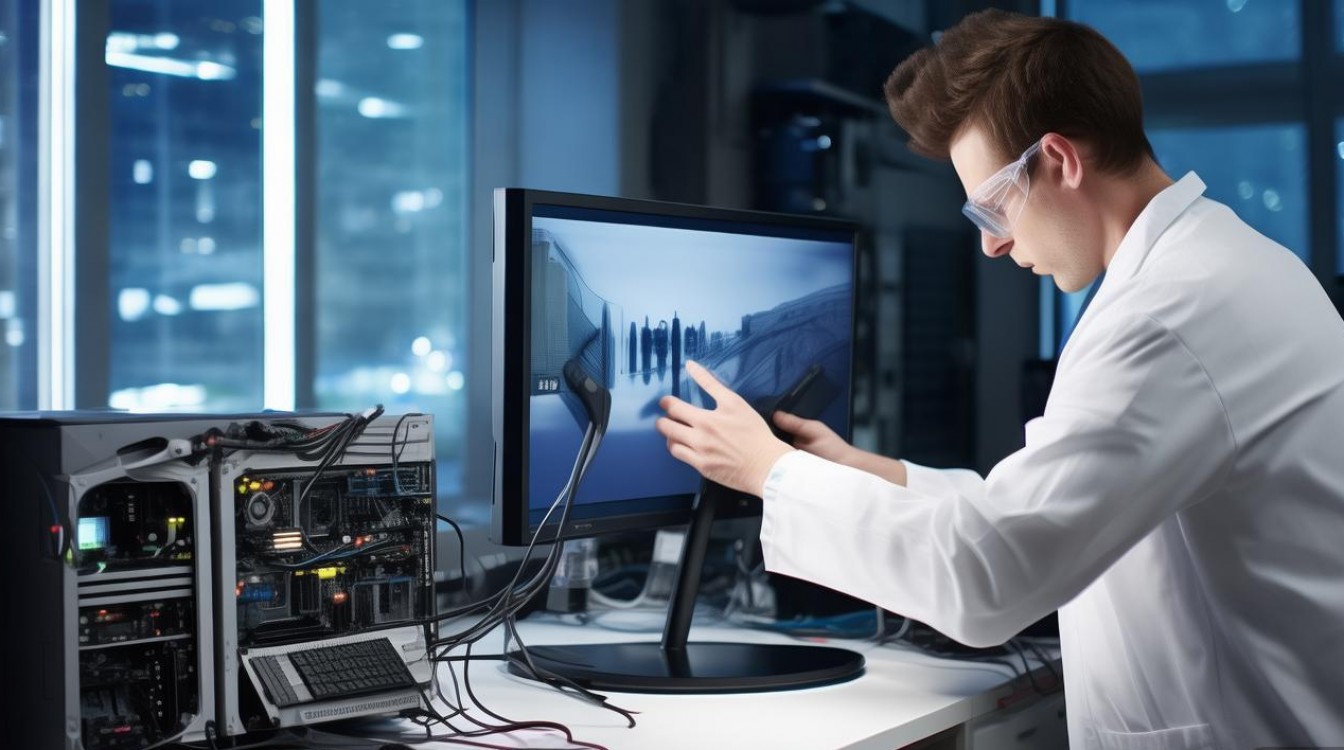 电脑监控如何组装显示器