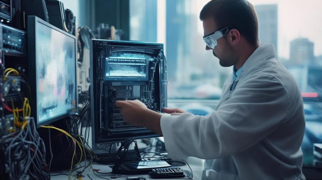 电脑监控如何组装显示器