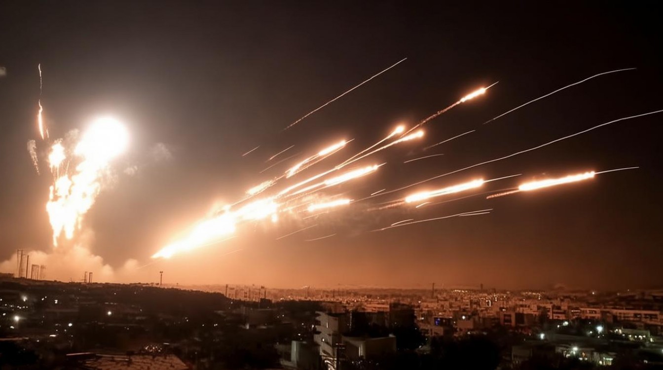 伊朗向以色列本土发动新一轮导弹袭击 伊朗向以色列本土发动新一轮导弹袭击