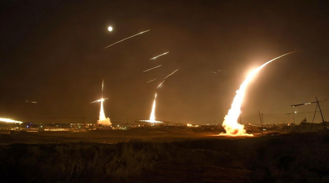 伊朗向以色列本土发动新一轮导弹袭击 伊朗向以色列本土发动新一轮导弹袭击