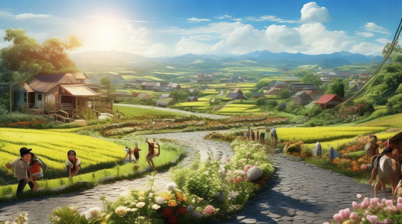 乡村振兴“幸福路”